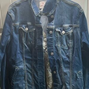 Women Blue Denim Jacket